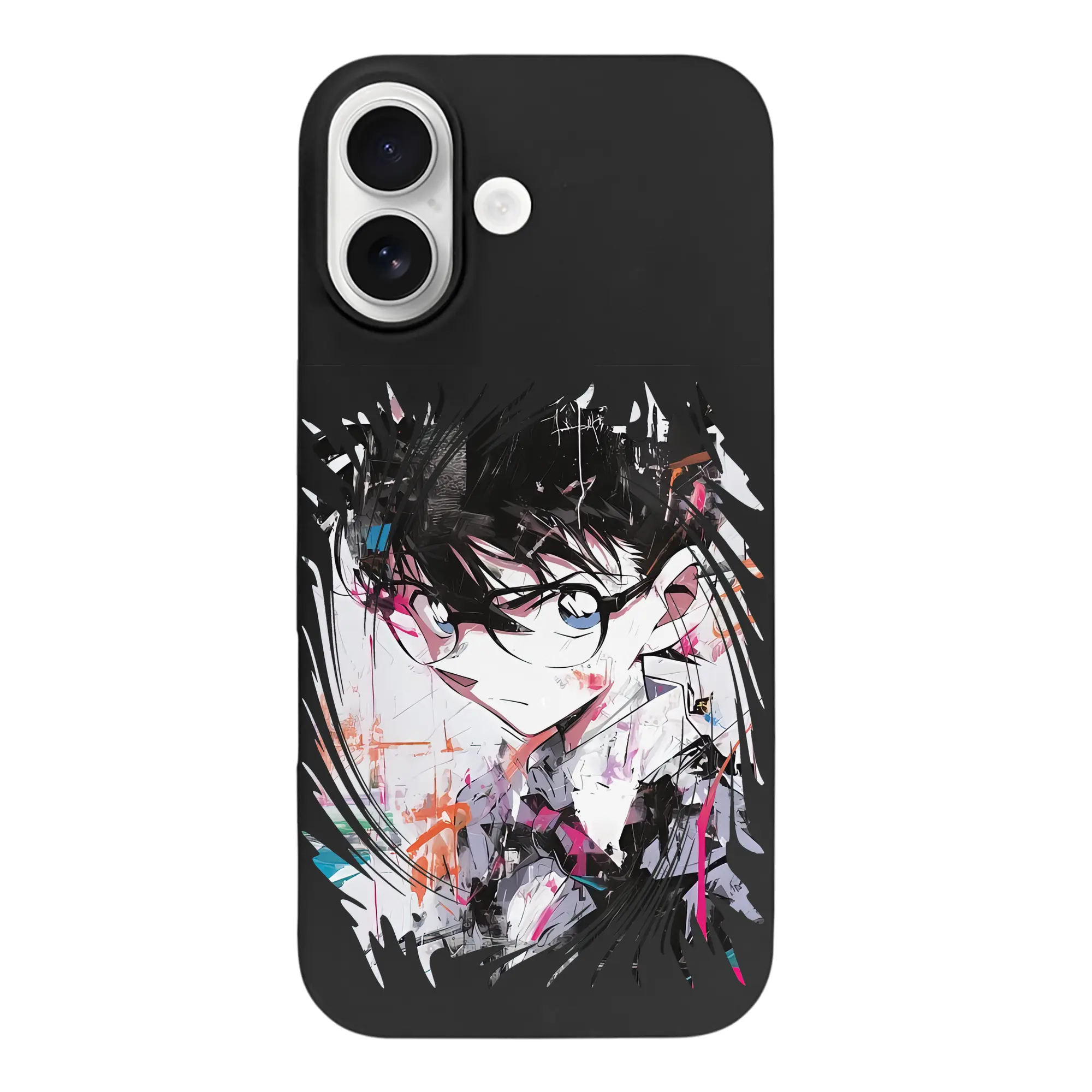 名探偵コナン グッズ 江戸川 コナン - iPhone 17 シリーズ シリコンケース 薄型 耐衝撃 指紋防止 ソフトタッチカバー 精密フィット 傷防止 保護ケース iPhone 17/17 Air/17 Pro/17 Pro Max 対応